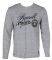  RUSSELL L/S CREW SCRIPT FLOCK  (M)