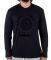  RUSSELL L/S CREW TONAL ROSETTE 