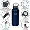  HEALTHY HUMAN STEIN BOTTLE NAVY BLUE (620ML)