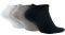  NIKE CUSHIONED NO-SHOW 3P // (46-50)