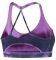  REEBOK WORKOUT TRIANGLE BACK ALLOVER PRINT BRA  (L)