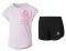  REEBOK GIRL'S TEE AND SHORTS SET /...