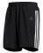  ADIDAS PERFORMANCE RUNNING 3-STRIPES SHORTS 9\'\'  (S)