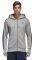  ADIDAS PERFORMANCE ESSENTIALS 3S FZ HOODED TRACK TOP  (M)