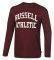  RUSSELL ATHLETIC LS CREWNECK LOGO PRINT  (S)