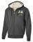  RUSSELL ATHLETIC ZIP THROUGH SHERPA LINED HOODY  (M)