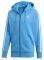  ADIDAS PERFORMANCE ESSENTIALS 3S FZ HOODED TRACK TOP  (M)