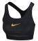  NIKE CLASSIC METALLIC DOT SPORTS BRA  (XS)