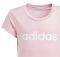 ΜΠΛΟΥΖΑ ADIDAS PERFORMANCE ESSENTIALS LINEAR TEE ΡΟΖ (152 CM) ΜΠΛΟΥΖΑ ADIDAS PERFORMANCE ESSENTIALS LINEAR TEE ΡΟΖ (152 CM)