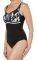  SPEEDO CONTOURLUXE PRINTED ONE-PIECE / (36)