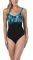  SPEEDO CONTOURLUXE PRINTED ONE-PIECE / (36)