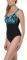  SPEEDO CONTOURLUXE PRINTED ONE-PIECE / (36)