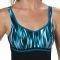  SPEEDO CONTOURLUXE PRINTED ONE-PIECE / (36)