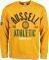  RUSSELL ATHLETIC BADGED CREWNECK SWEATSHIRT  (M)