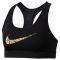  NIKE VICTORY COMPRESSION METALLIC BRA  (S)