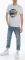  RUSSELL ATHLETIC AMERICAN APARREL S/S CREWNECK TEE  (XXL)