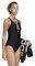  ADIDAS PERFORMANCE SH3.RO MID 3-STRIPES SWIMSUIT  (48)