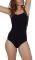  SPEEDO SCULPTURE LUNALUSTRE PRINTED SWIMSUIT  (42)