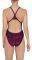  SPEEDO COLOURVIBE TURNBACK SWIMSUIT / (34)