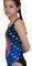  SPEEDO JUNIOR DAZZLEDAZE LEADERBACK SWIMSUIT / (9-10 )