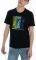  RUSSELL ATHLETIC STRIPED R S/S CREWNECK TEE  (L)