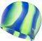 ΣΚΟΥΦΑΚΙ TYR MULTI-COLOR SILICONE ADULT SWIM CAP ΜΠΛΕ/ΠΡΑΣΙΝΟ