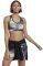  REEBOK RUNNING ESSENTIALS MEDIUM-IMPACT GRAPHIC BRA  (M)
