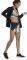  REEBOK RUNNING ESSENTIALS MEDIUM-IMPACT GRAPHIC BRA  (M)