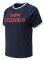  NEW BALANCE ACHIEVER GRAPHIC HIGH LOW TEE   (S)