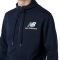  NEW BALANCE ESSENTIALS STACKED LOGO HOODIE   (XL)