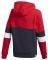  ADIDAS PERFORMANCE LINEAR COLORBLOCK HOODED FLEECE SWEATSHIRT /  (104 CM)