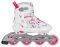 ΠΑΤΙΝΙΑ NIJDAM INLINE SKATES ΡΥΘΜΙΖΟΜΕΝΑ WHIT...
