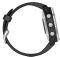  GARMIN FENIX 6S SOLAR SILVER WITH BLACK BAND