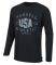  RUSSELL ATHLETIC USA L/S CREWNECK TEE  (S)