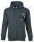  RUSSELL ATHLETIC TRADEMARK USA ZIP-THROUGH HOODY  (M)