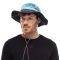  BUFF BOONEY HAT NATIONAL GEOGRAPHIC ZANKOR BLUE  (S/M)