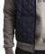  RUSSELL ATHLETIC QUILT-HOODED BOMBER JACKET   (XXL)