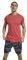  REEBOK WORKOUT READY JERSEY TECH TEE  (XXL)