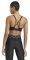 REEBOK LUX STRAPPY MEDIUM-IMPACT SPORTS BRA  (M)