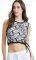 ΑΜΑΝΙΚΗ ΜΠΛΟΥΖΑ BODYTALK CROPPED ΜΑΥΡΗ
