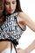ΑΜΑΝΙΚΗ ΜΠΛΟΥΖΑ BODYTALK CROPPED ΜΑΥΡΗ (S)