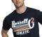  RUSSELL ATHLETIC STRIPED 02 S/S CREWNECK TEE   (L)