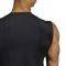   ADIDAS PERFORMANCE TECHFIT SLEEVELESS FITTED TEE  (XL)