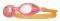 TYR AQUA BLAZE KIDS GOGGLES CLEAR /...