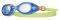 ������ TYR AQUA BLAZE KIDS GOGGLES CLEAR ����...
