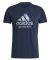  ADIDAS PERFORMANCE RUN FOR THE OCEANS GRAPHIC TEE   (M)