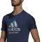  ADIDAS PERFORMANCE RUN FOR THE OCEANS GRAPHIC TEE   (M)