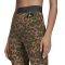  ADIDAS PERFORMANCE SPORTSWEAR LEOPARD-PRINT COTTON LEGGINGS / (S)