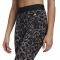  ADIDAS PERFORMANCE SPORTSWEAR LEOPARD-PRINT COTTON LEGGINGS  (S)