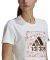  ADIDAS PERFORMANCE BIG LOGO FOIL GRAPHIC TEE  (S)